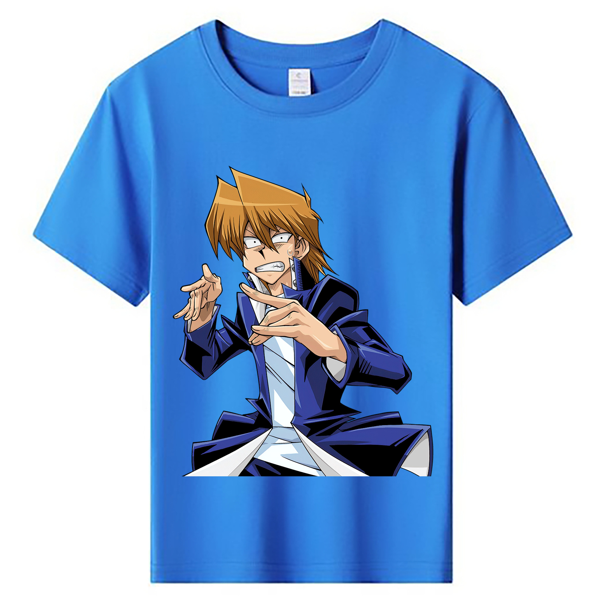 （画像用） 遊☆戯☆王 Yu-Gi-Oh! 綿100％キッズTシャツ（フロントプリント）